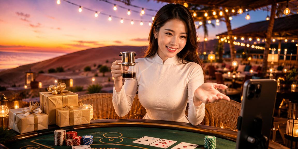 Không khí vui tươi tại Mũi Né khi tham gia ưu đãi baccarat cuối tuần
