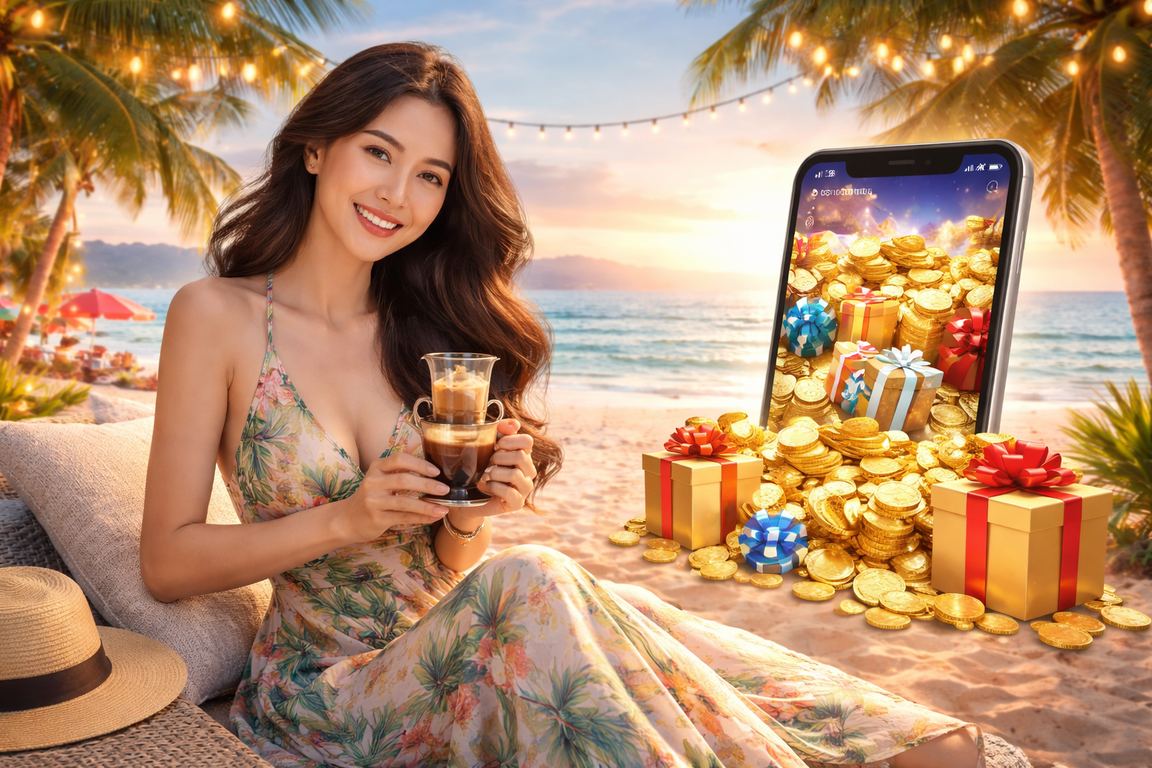 Người dùng tại Vũng Tàu trải nghiệm casino trực tuyến qua điện thoại bên tách cà phê